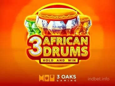 3 African Drums Slot Game at indbet